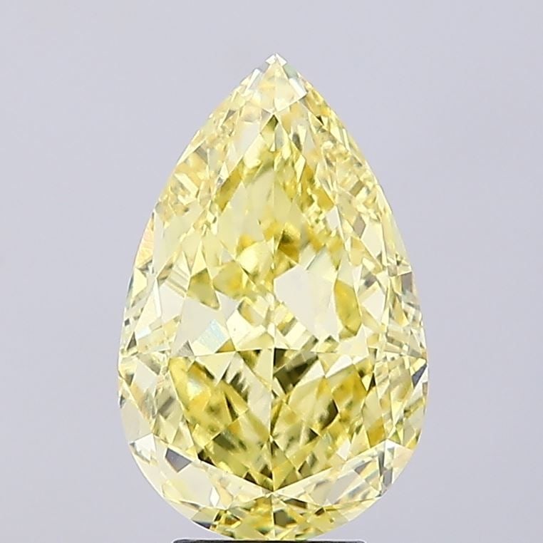 IGI Pear 6.01ct Fancy Intense Yellow VVS2 - Loose Lab Diamond: IGI Pear 6.01ct Fancy Intense Yellow VVS2 - Loose Lab Diamond Item Specifics: Source: This Is A Real Diamond Grown In A Lab Not Mined. Carat: 6.01 Cut: - Color: Fancy Intense Yellow Clarity: VVS2 Poli