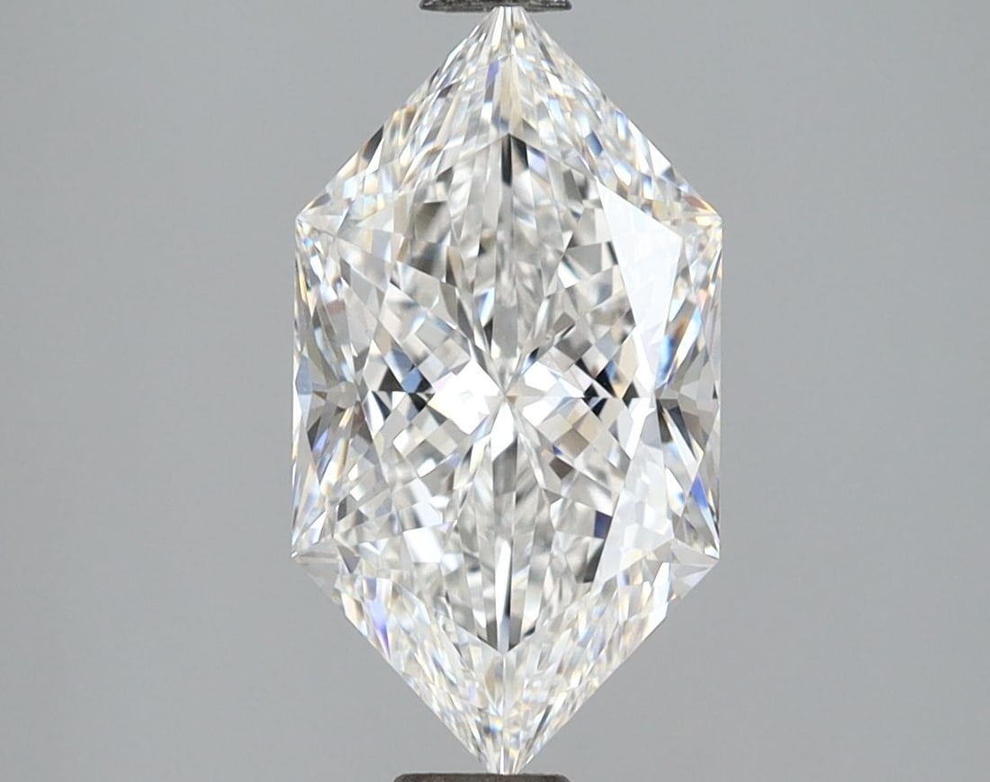 IGI Hexagonal 2.42ct D VVS2 - Loose Lab Diamond: IGI Hexagonal 2.42ct D VVS2 - Loose Lab Diamond Item Specifics: Source: This Is A Real Diamond Grown In A Lab Not Mined. Carat: 2.42 Cut: - Color: D Clarity: VVS2 Polish: EX Symmetry: EX Measurements: