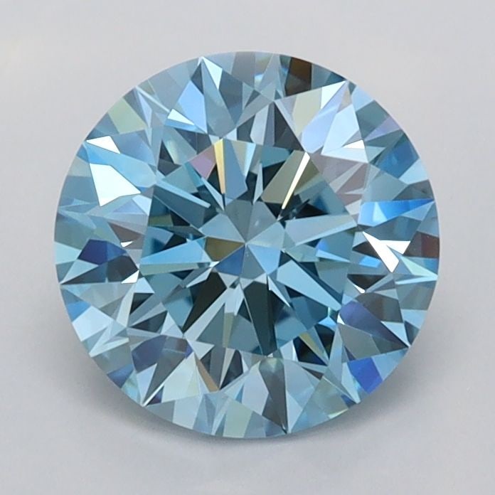 IGI Round 1.47ct Fancy Vivid Blue VVS2 - Ideal Loose Lab Diamond: IGI Round 1.47ct Fancy Vivid Blue VVS2 - Ideal Loose Lab Diamond Item Specifics: Source: This Is A Real Diamond Grown In A Lab Not Mined. Carat: 1.47 Cut: ID Color: Fancy Vivid Blue Clarity: VVS2 Poli