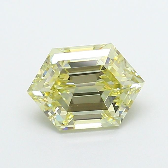 IGI Hexagonal 2.02ct Fancy Light Yellow VVS2 - Loose Lab Diamond (1 of 1)