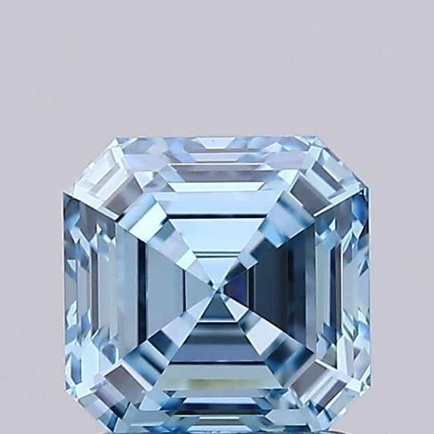 IGI Asscher 1.14ct Fancy Vivid Blue VVS1 - Loose Lab Diamond: IGI Asscher 1.14ct Fancy Vivid Blue VVS1 - Loose Lab Diamond Item Specifics: Source: This Is A Real Diamond Grown In A Lab Not Mined. Carat: 1.14 Cut: - Color: Fancy Vivid Blue Clarity: VVS1 Polish: