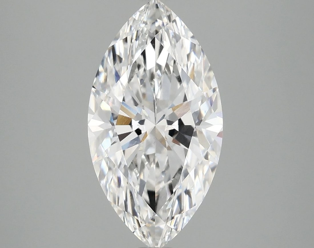 IGI Marquise 3.03ct E VVS2 - Loose Lab Diamond: IGI Marquise 3.03ct E VVS2 - Loose Lab Diamond Item Specifics: Source: This Is A Real Diamond Grown In A Lab Not Mined. Carat: 3.03 Cut: - Color: E Clarity: VVS2 Polish: EX Symmetry: EX Measurements: 