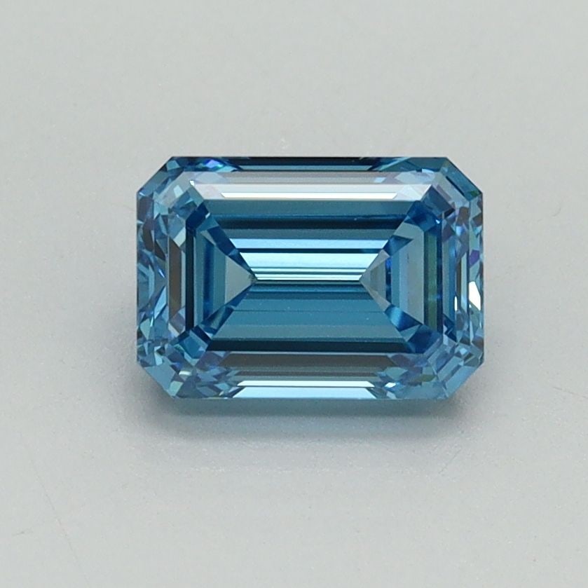 IGI Emerald 1.02ct Fancy Vivid Blue VVS2 - Loose Lab Diamond: IGI Emerald 1.02ct Fancy Vivid Blue VVS2 - Loose Lab Diamond Item Specifics: Source: This Is A Real Diamond Grown In A Lab Not Mined. Carat: 1.02 Cut: - Color: Fancy Vivid Blue Clarity: VVS2 Polish: E