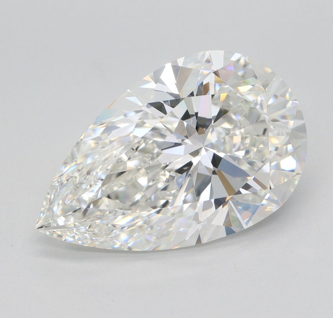 IGI Pear 4.29ct F VVS2 - Loose Lab Diamond: IGI Pear 4.29ct F VVS2 - Loose Lab Diamond Item Specifics: Source: This Is A Real Diamond Grown In A Lab Not Mined. Carat: 4.29 Cut: - Color: F Clarity: VVS2 Polish: EX Symmetry: EX Measurements: 14.3