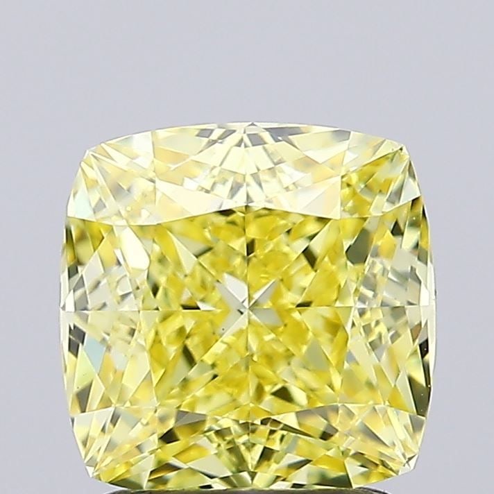 IGI Cushion Modified 2.05ct Fancy Intense Yellow VVS2 - Loose Lab Diamond: IGI Cushion Modified 2.05ct Fancy Intense Yellow VVS2 - Loose Lab Diamond Item Specifics: Source: This Is A Real Diamond Grown In A Lab Not Mined. Carat: 2.05 Cut: - Color: Fancy Intense Yellow Clarit