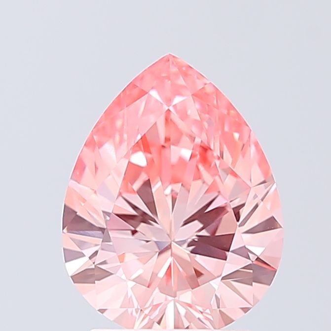 IGI Pear 2.08ct Fancy Vivid Pink VVS2 - Loose Lab Diamond: IGI Pear 2.08ct Fancy Vivid Pink VVS2 - Loose Lab Diamond Item Specifics: Source: This Is A Real Diamond Grown In A Lab Not Mined. Carat: 2.08 Cut: - Color: Fancy Vivid Pink Clarity: VVS2 Polish: EX S