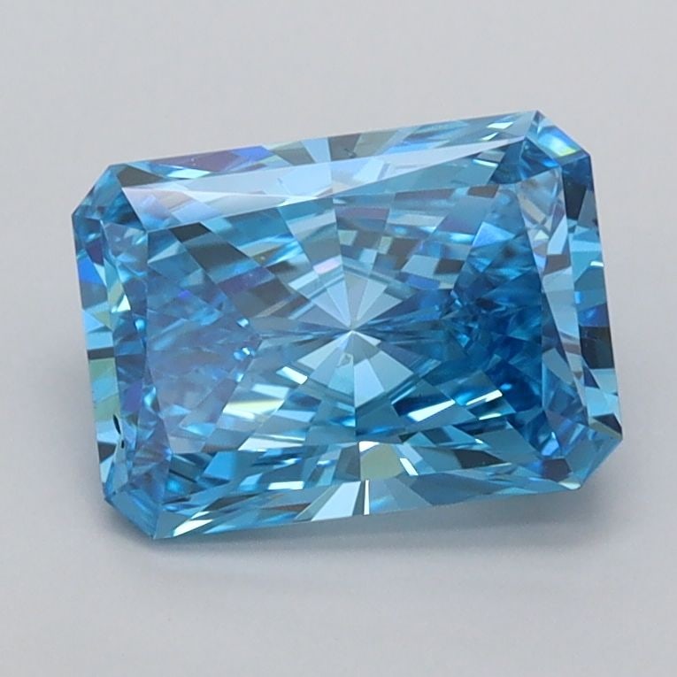 IGI Radiant 1.51ct Fancy Vivid Blue VVS2 - Loose Lab Diamond: IGI Radiant 1.51ct Fancy Vivid Blue VVS2 - Loose Lab Diamond Item Specifics: Source: This Is A Real Diamond Grown In A Lab Not Mined. Carat: 1.51 Cut: - Color: Fancy Vivid Blue Clarity: VVS2 Polish: E