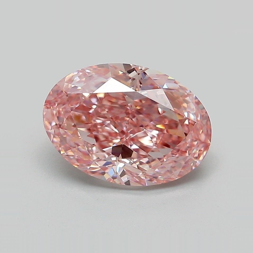 IGI Oval 2.62ct Fancy Vivid Pink VVS2 - Loose Lab Diamond: IGI Oval 2.62ct Fancy Vivid Pink VVS2 - Loose Lab Diamond Item Specifics: Source: This Is A Real Diamond Grown In A Lab Not Mined. Carat: 2.62 Cut: - Color: Fancy Vivid Pink Clarity: VVS2 Polish: EX S