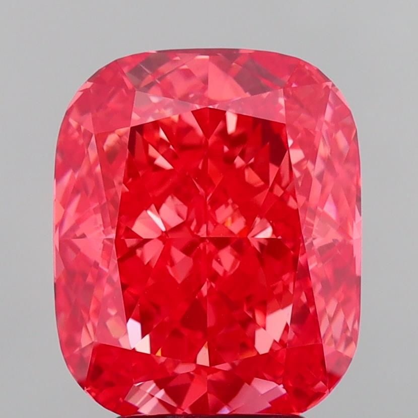 IGI Cushion Modified 4.42ct Fancy Vivid Pink VVS2 - Loose Lab Diamond: IGI Cushion Modified 4.42ct Fancy Vivid Pink VVS2 - Loose Lab Diamond Item Specifics: Source: This Is A Real Diamond Grown In A Lab Not Mined. Carat: 4.42 Cut: - Color: Fancy Vivid Pink Clarity: VVS2 