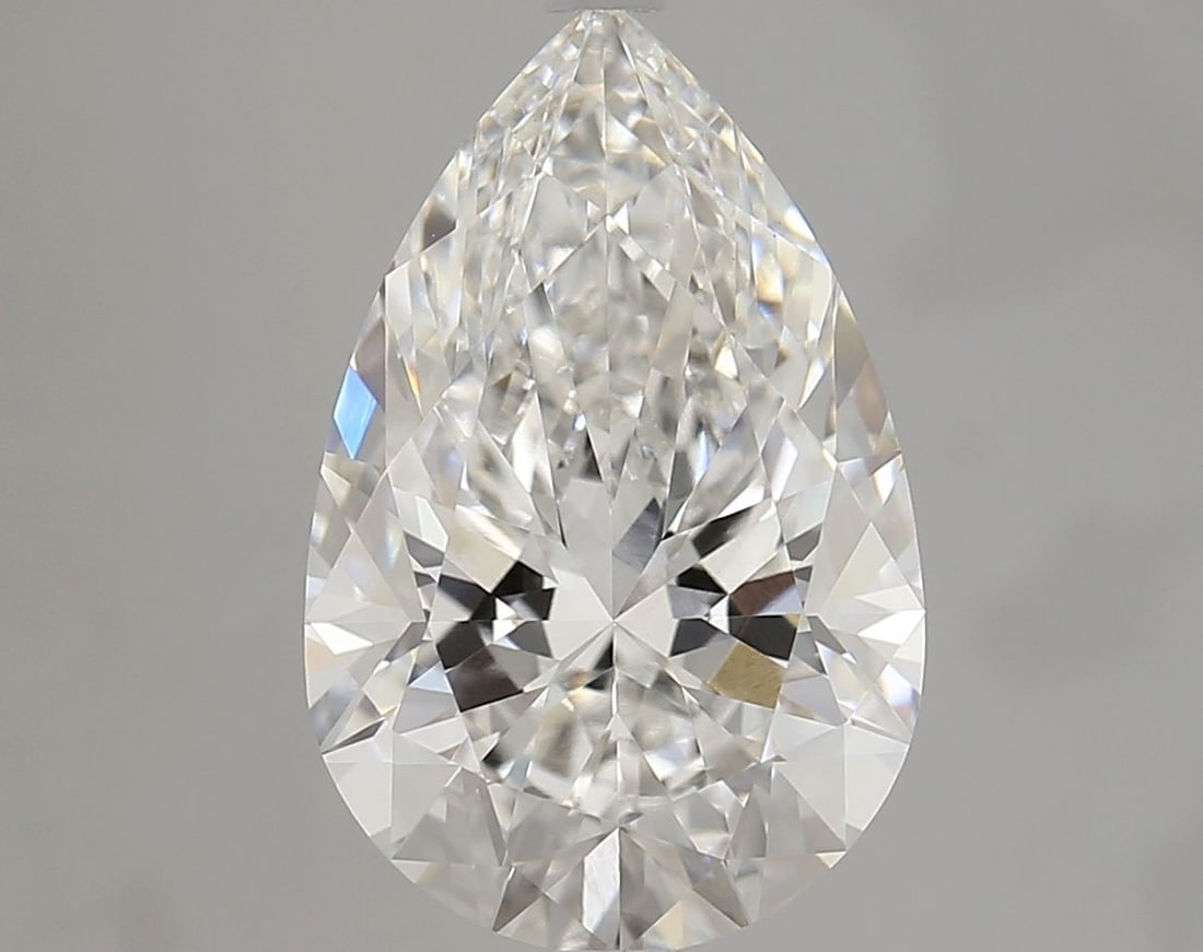 IGI Pear 5.01ct F VVS2 - Loose Lab Diamond: IGI Pear 5.01ct F VVS2 - Loose Lab Diamond Item Specifics: Source: This Is A Real Diamond Grown In A Lab Not Mined. Carat: 5.01 Cut: - Color: F Clarity: VVS2 Polish: EX Symmetry: EX Measurements: 14.8