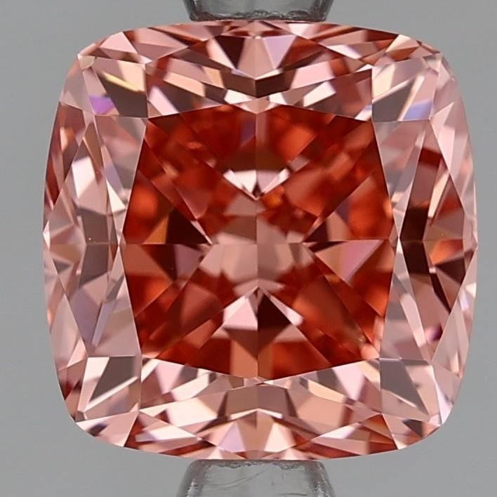 Cushion Modified 1.86ct Fancy Orangey Pink VVS2 - Loose Lab Diamond: Cushion Modified 1.86ct Fancy Orangey Pink VVS2 - Loose Lab Diamond Item Specifics: Source: This Is A Real Diamond Grown In A Lab Not Mined. Carat: 1.86 Cut: - Color: Fancy Orangey Pink Clarity: VVS2 