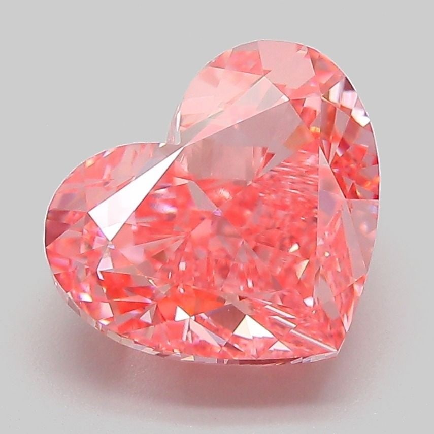 IGI Heart 4.02ct Fancy Vivid Pink VVS2 - Loose Lab Diamond: IGI Heart 4.02ct Fancy Vivid Pink VVS2 - Loose Lab Diamond Item Specifics: Source: This Is A Real Diamond Grown In A Lab Not Mined. Carat: 4.02 Cut: - Color: Fancy Vivid Pink Clarity: VVS2 Polish: EX 