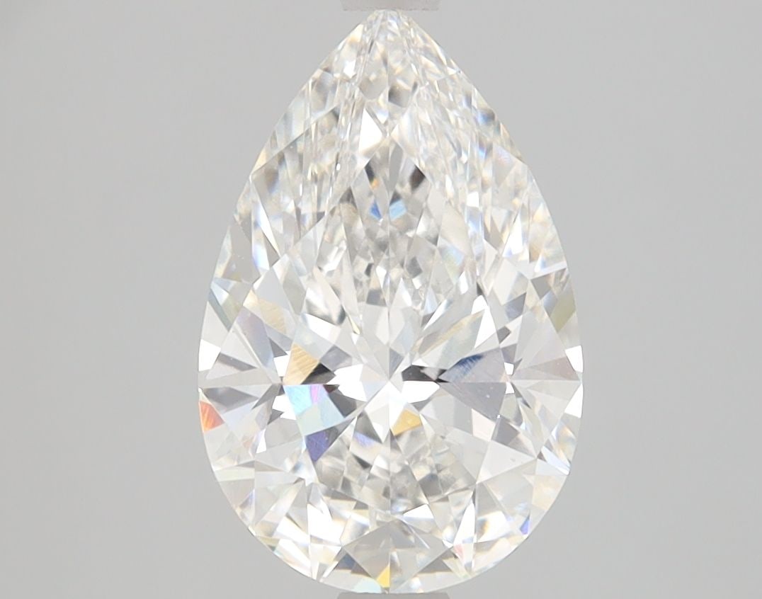 IGI Pear 2.07ct F VVS2 - Loose Lab Diamond: IGI Pear 2.07ct F VVS2 - Loose Lab Diamond Item Specifics: Source: This Is A Real Diamond Grown In A Lab Not Mined. Carat: 2.07 Cut: - Color: F Clarity: VVS2 Polish: EX Symmetry: EX Measurements: 11.0