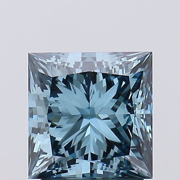 IGI Princess 2.21ct Fancy Intense Blue VVS2 - Loose Lab Diamond: IGI Princess 2.21ct Fancy Intense Blue VVS2 - Loose Lab Diamond Item Specifics: Source: This Is A Real Diamond Grown In A Lab Not Mined. Carat: 2.21 Cut: - Color: Fancy Intense Blue Clarity: VVS2 Poli