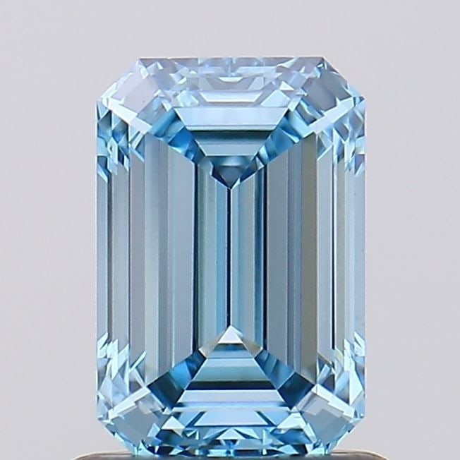 IGI Emerald 1.05ct Fancy Intense Blue VVS1 - Loose Lab Diamond: IGI Emerald 1.05ct Fancy Intense Blue VVS1 - Loose Lab Diamond Item Specifics: Source: This Is A Real Diamond Grown In A Lab Not Mined. Carat: 1.05 Cut: - Color: Fancy Intense Blue Clarity: VVS1 Polis