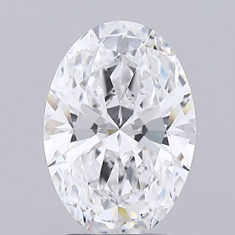 GCAL Oval 2.55ct D VVS2 - Loose Lab Diamond: GCAL Oval 2.55ct D VVS2 - Loose Lab Diamond Item Specifics: Source: This Is A Real Diamond Grown In A Lab Not Mined. Carat: 2.55 Cut: - Color: D Clarity: VVS2 Polish: EX Symmetry: EX Measurements: 11.