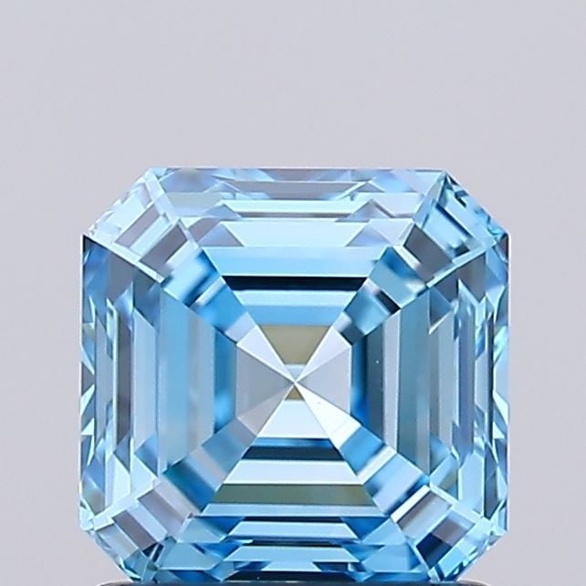 IGI Asscher 1.22ct Fancy Vivid Blue VVS1 - Loose Lab Diamond: IGI Asscher 1.22ct Fancy Vivid Blue VVS1 - Loose Lab Diamond Item Specifics: Source: This Is A Real Diamond Grown In A Lab Not Mined. Carat: 1.22 Cut: - Color: Fancy Vivid Blue Clarity: VVS1 Polish: