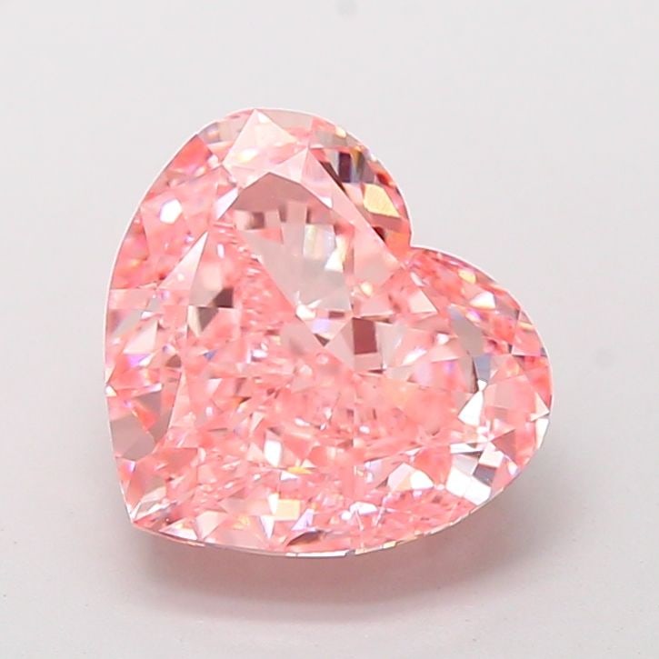 IGI Heart 6.05ct Fancy Vivid Pink VVS2 - Loose Lab Diamond: IGI Heart 6.05ct Fancy Vivid Pink VVS2 - Loose Lab Diamond Item Specifics: Source: This Is A Real Diamond Grown In A Lab Not Mined. Carat: 6.05 Cut: - Color: Fancy Vivid Pink Clarity: VVS2 Polish: EX 