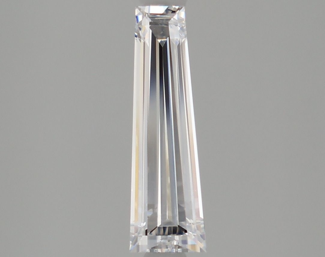 IGI Tapered Baguette 1.27ct D VVS2 - Loose Lab Diamond: IGI Tapered Baguette 1.27ct D VVS2 - Loose Lab Diamond Item Specifics: Source: This Is A Real Diamond Grown In A Lab Not Mined. Carat: 1.27 Cut: - Color: D Clarity: VVS2 Polish: EX Symmetry: EX Measur