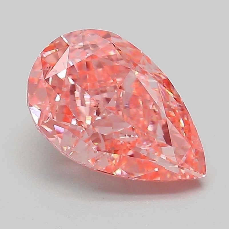 IGI Pear 2.15ct Fancy Vivid Pink VVS2 - Loose Lab Diamond: IGI Pear 2.15ct Fancy Vivid Pink VVS2 - Loose Lab Diamond Item Specifics: Source: This Is A Real Diamond Grown In A Lab Not Mined. Carat: 2.15 Cut: - Color: Fancy Vivid Pink Clarity: VVS2 Polish: EX S