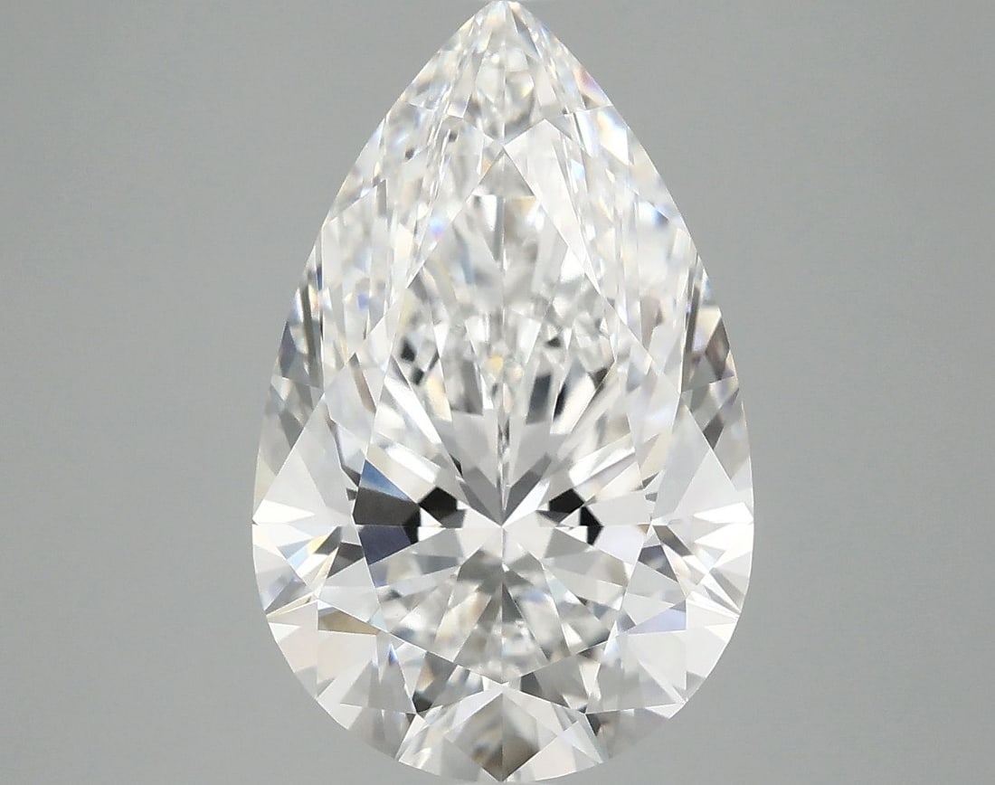 IGI Pear 5.06ct E VVS2 - Loose Lab Diamond: IGI Pear 5.06ct E VVS2 - Loose Lab Diamond Item Specifics: Source: This Is A Real Diamond Grown In A Lab Not Mined. Carat: 5.06 Cut: - Color: E Clarity: VVS2 Polish: EX Symmetry: EX Measurements: