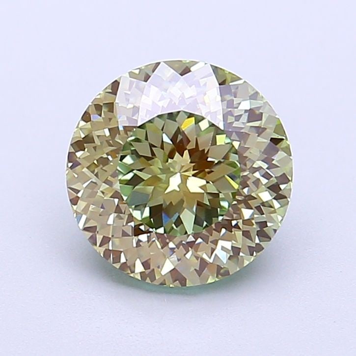IGI Round 2.09ct Fancy Intense Yellowish Green VVS2 - Loose Lab Diamond: IGI Round 2.09ct Fancy Intense Yellowish Green VVS2 - Loose Lab Diamond Item Specifics: Source: This Is A Real Diamond Grown In A Lab Not Mined. Carat: 2.09 Cut: Color: Fancy Intense Yellowish Green C