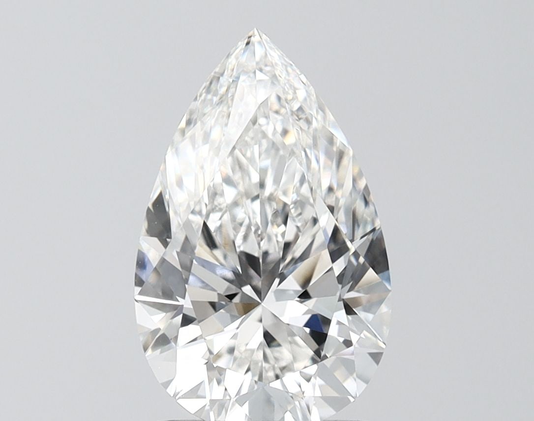 IGI Pear 2.59ct E VVS2 - Loose Lab Diamond: IGI Pear 2.59ct E VVS2 - Loose Lab Diamond Item Specifics: Source: This Is A Real Diamond Grown In A Lab Not Mined. Carat: 2.59 Cut: - Color: E Clarity: VVS2 Polish: EX Symmetry: EX Measurements: