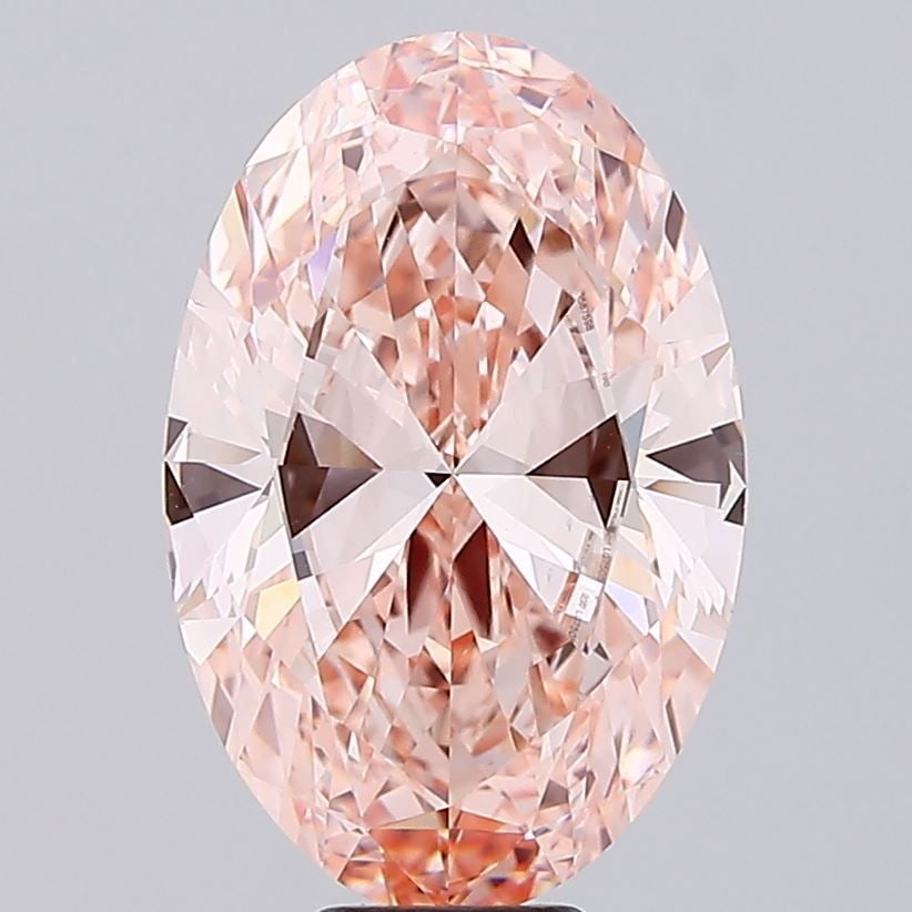 IGI Oval 10.06ct Fancy Intense Orangey Pink VVS2 - Loose Lab Diamond: IGI Oval 10.06ct Fancy Intense Orangey Pink VVS2 - Loose Lab Diamond Item Specifics: Source: This Is A Real Diamond Grown In A Lab Not Mined. Carat: 10.06 Cut: - Color: Fancy Intense Orangey Pink Clar