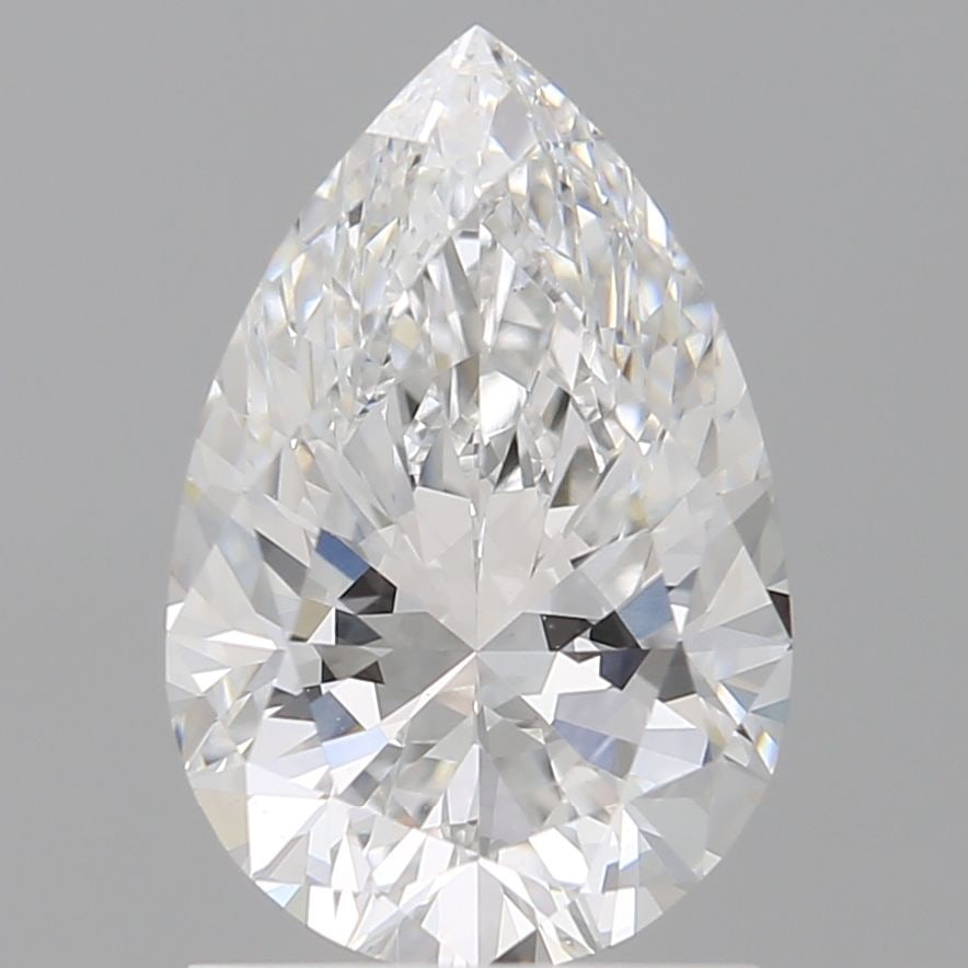 IGI Pear 1.58ct E VVS2 - Loose Lab Diamond: IGI Pear 1.58ct E VVS2 - Loose Lab Diamond Item Specifics: Source: This Is A Real Diamond Grown In A Lab Not Mined. Carat: 1.58 Cut: - Color: E Clarity: VVS2 Polish: EX Symmetry: EX Measurements: 9.92