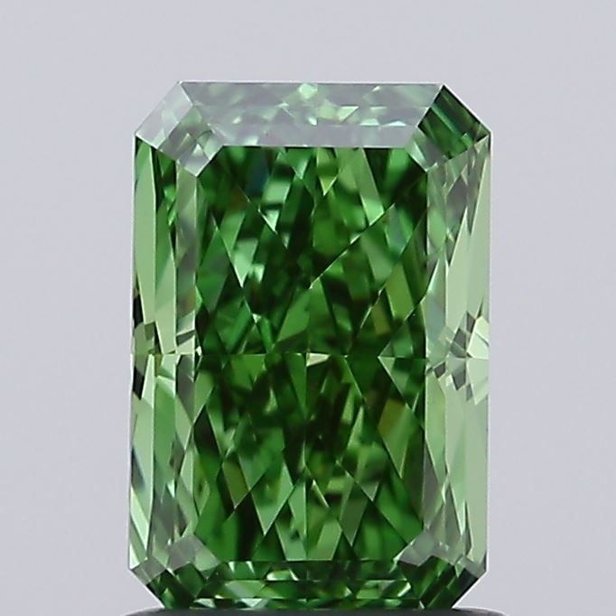 IGI Radiant 1.04ct Fancy Vivid Green VVS2 - Loose Lab Diamond: IGI Radiant 1.04ct Fancy Vivid Green VVS2 - Loose Lab Diamond Item Specifics: Source: This Is A Real Diamond Grown In A Lab Not Mined. Carat: 1.04 Cut: - Color: Fancy Vivid Green Clarity: VVS2 Polish:
