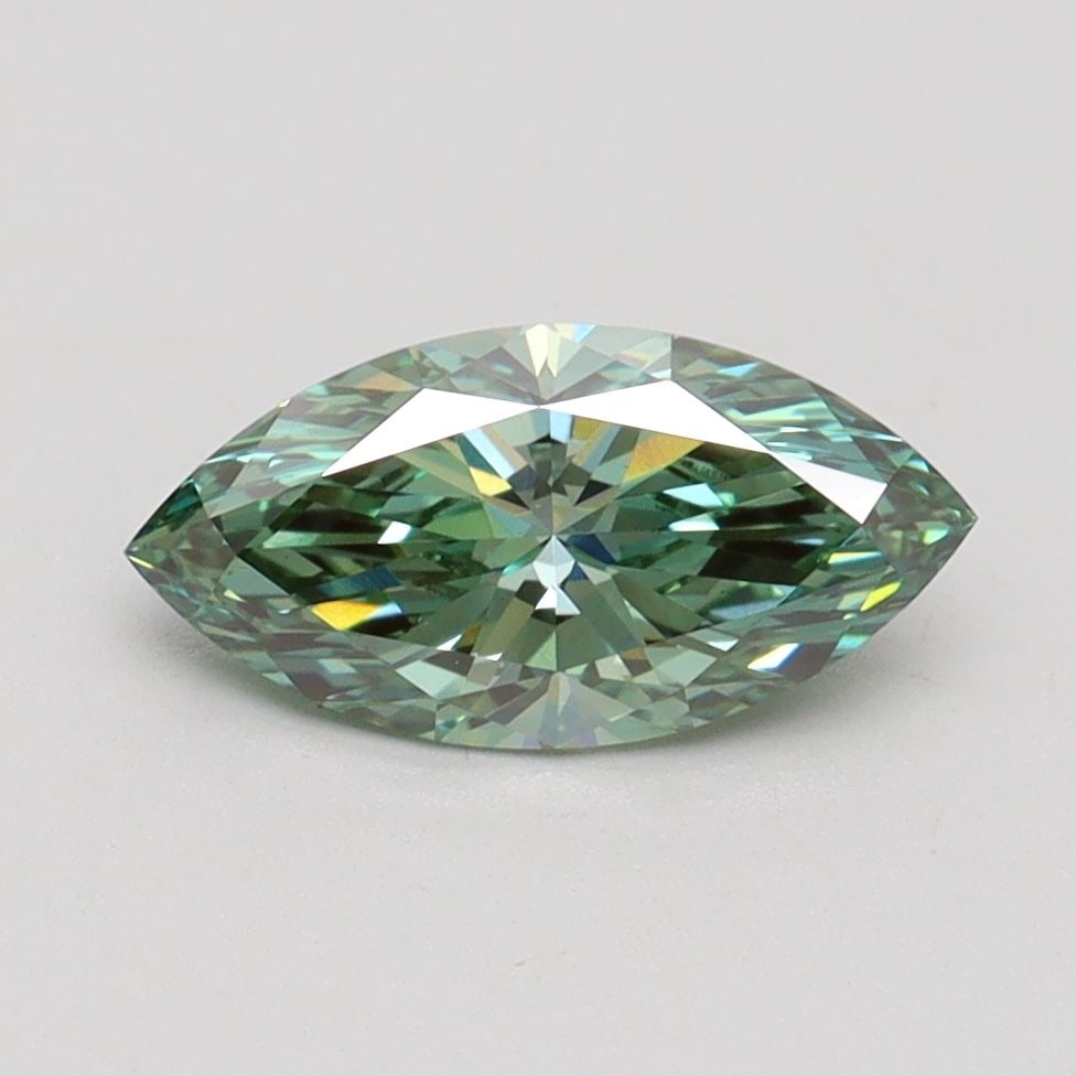 IGI Marquise 1.01ct Fancy Intense Green VVS2 - Loose Lab Diamond: IGI Marquise 1.01ct Fancy Intense Green VVS2 - Loose Lab Diamond Item Specifics: Source: This Is A Real Diamond Grown In A Lab Not Mined. Carat: 1.01 Cut: - Color: Fancy Intense Green Clarity: VVS2 Po