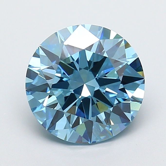 IGI Round 3.3ct Fancy Vivid Blue VVS2 - Loose Lab Diamond: IGI Round 3.3ct Fancy Vivid Blue VVS2 - Loose Lab Diamond Item Specifics: Source: This Is A Real Diamond Grown In A Lab Not Mined. Carat: 3.3 Cut: EX Color: Fancy Vivid Blue Clarity: VVS2 Polish: EX S