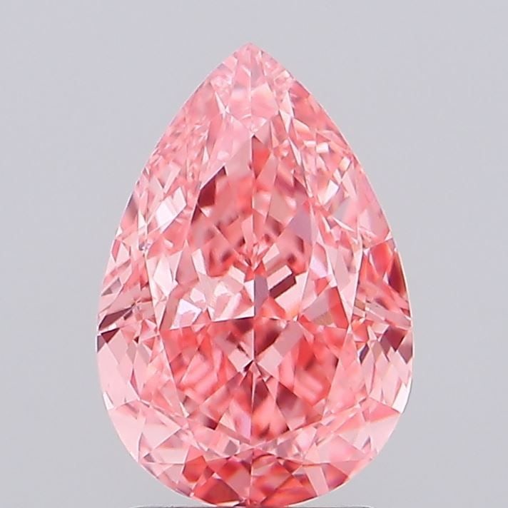 IGI Pear 2.55ct Fancy Vivid Pink VVS2 - Loose Lab Diamond: IGI Pear 2.55ct Fancy Vivid Pink VVS2 - Loose Lab Diamond Item Specifics: Source: This Is A Real Diamond Grown In A Lab Not Mined. Carat: 2.55 Cut: - Color: Fancy Vivid Pink Clarity: VVS2 Polish: EX S