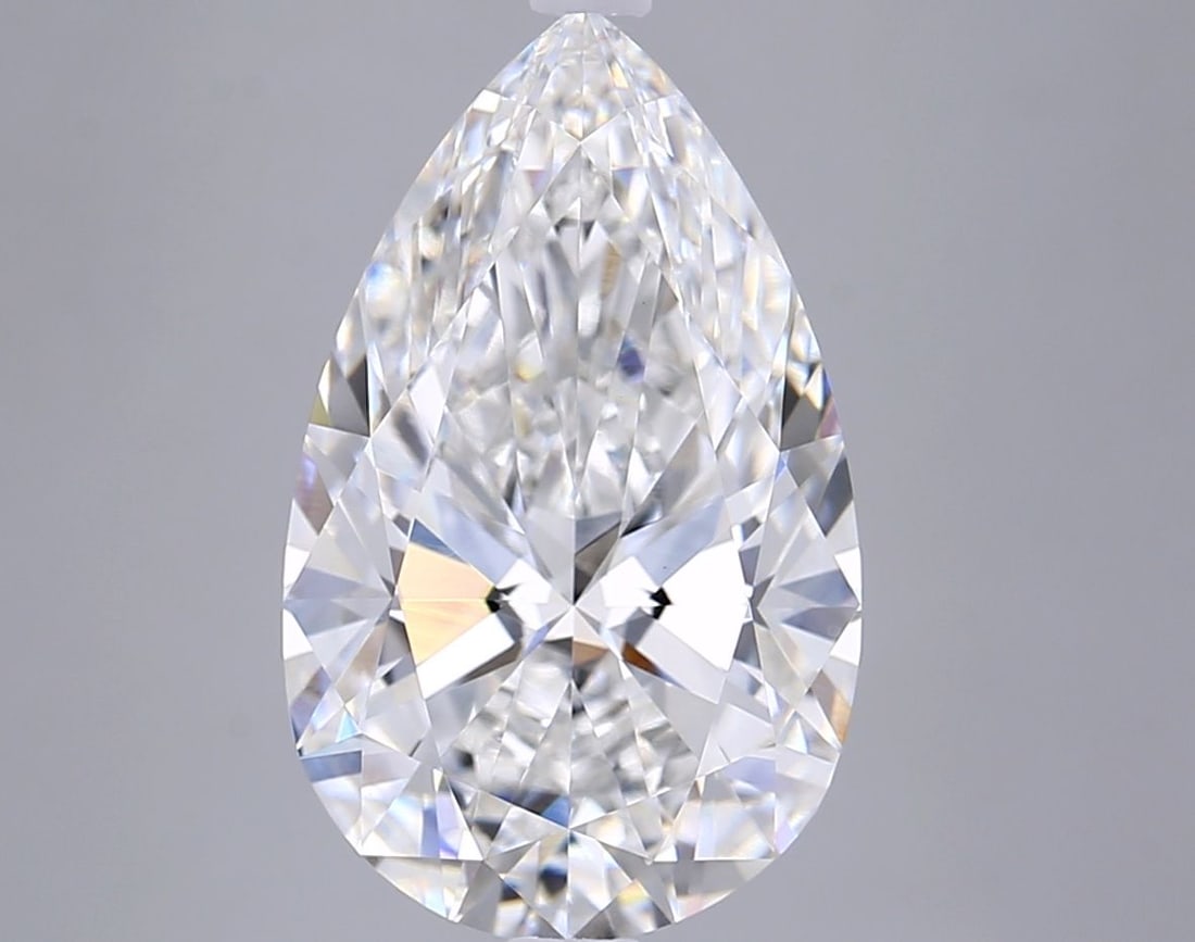 IGI Pear 5.05ct E VVS2 - Loose Lab Diamond: IGI Pear 5.05ct E VVS2 - Loose Lab Diamond Item Specifics: Source: This Is A Real Diamond Grown In A Lab Not Mined. Carat: 5.05 Cut: - Color: E Clarity: VVS2 Polish: EX Symmetry: VG Measurements: 15.2