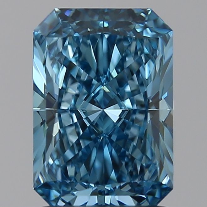 Radiant 1.79ct Blue VVS2 - Loose Lab Diamond: Radiant 1.79ct Blue VVS2 - Loose Lab Diamond Item Specifics: Source: This Is A Real Diamond Grown In A Lab Not Mined. Carat: 1.79 Cut: - Color: Blue Clarity: VVS2 Polish: EX Symmetry: EX Measurements: