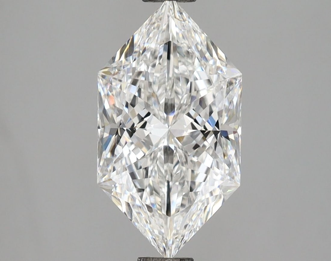 IGI Hexagonal 2.25ct E VVS2 - Loose Lab Diamond: IGI Hexagonal 2.25ct E VVS2 - Loose Lab Diamond Item Specifics: Source: This Is A Real Diamond Grown In A Lab Not Mined. Carat: 2.25 Cut: - Color: E Clarity: VVS2 Polish: EX Symmetry: EX Measurements: