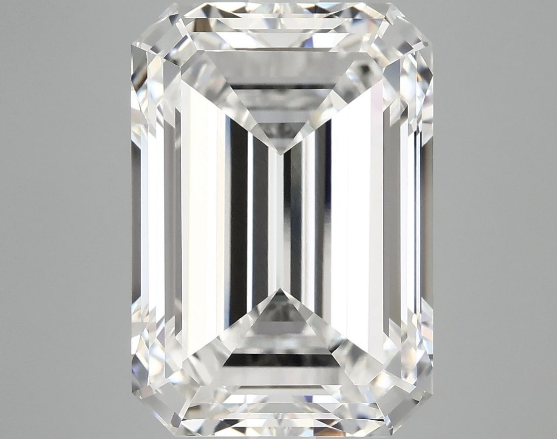IGI Emerald 10.24ct F VVS2 - Loose Lab Diamond: IGI Emerald 10.24ct F VVS2 - Loose Lab Diamond Item Specifics: Source: This Is A Real Diamond Grown In A Lab Not Mined. Carat: 10.24 Cut: - Color: F Clarity: VVS2 Polish: EX Symmetry: EX Measurements: