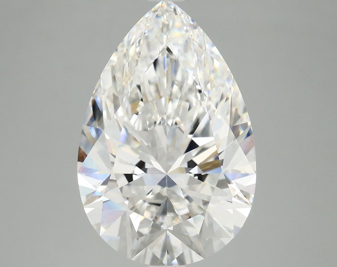 IGI Pear 4.95ct E VVS2 - Loose Lab Diamond: IGI Pear 4.95ct E VVS2 - Loose Lab Diamond Item Specifics: Source: This Is A Real Diamond Grown In A Lab Not Mined. Carat: 4.95 Cut: - Color: E Clarity: VVS2 Polish: EX Symmetry: EX Measurements: