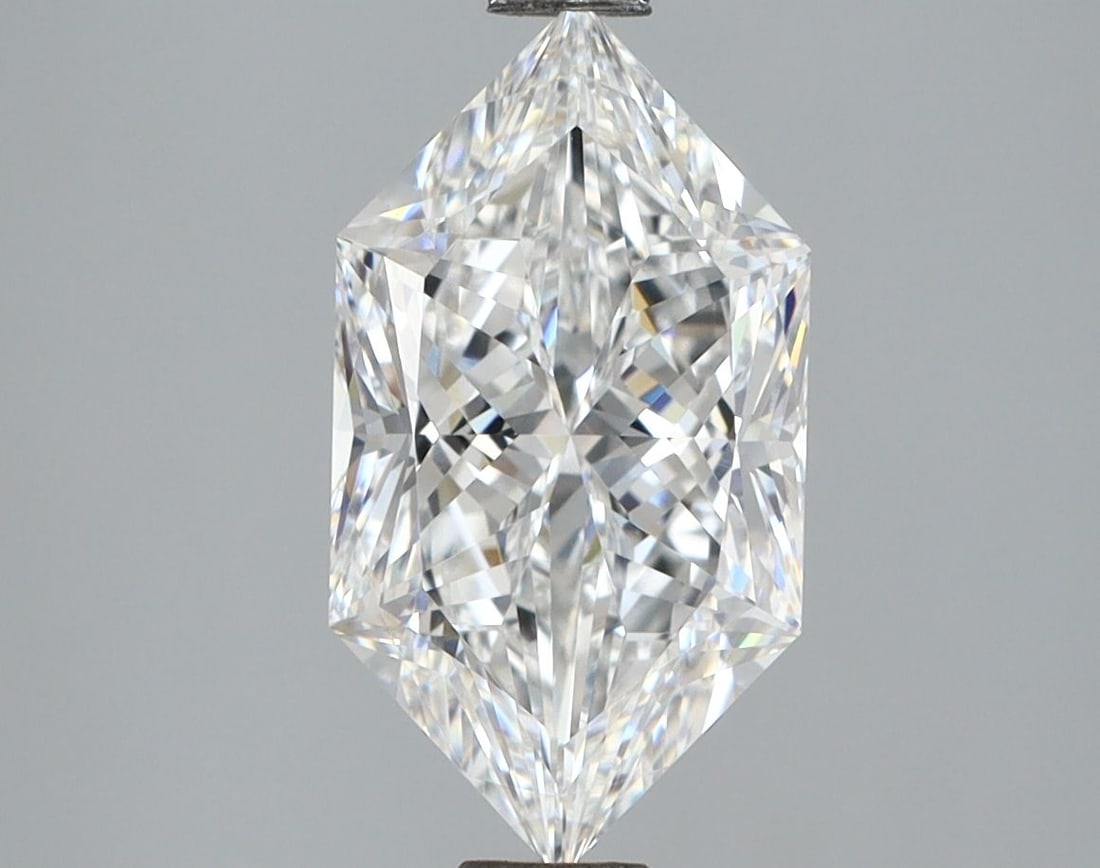 IGI Hexagonal 2.5ct E VVS2 - Loose Lab Diamond: IGI Hexagonal 2.5ct E VVS2 - Loose Lab Diamond Item Specifics: Source: This Is A Real Diamond Grown In A Lab Not Mined. Carat: 2.5 Cut: - Color: E Clarity: VVS2 Polish: EX Symmetry: EX Measurements: 1