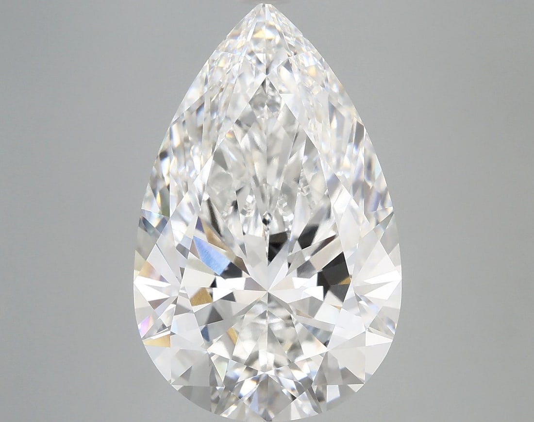 IGI Pear 7.5ct E VVS2 - Loose Lab Diamond: IGI Pear 7.5ct E VVS2 - Loose Lab Diamond Item Specifics: Source: This Is A Real Diamond Grown In A Lab Not Mined. Carat: 7.5 Cut: - Color: E Clarity: VVS2 Polish: EX Symmetry: EX Measurements: 17.44L