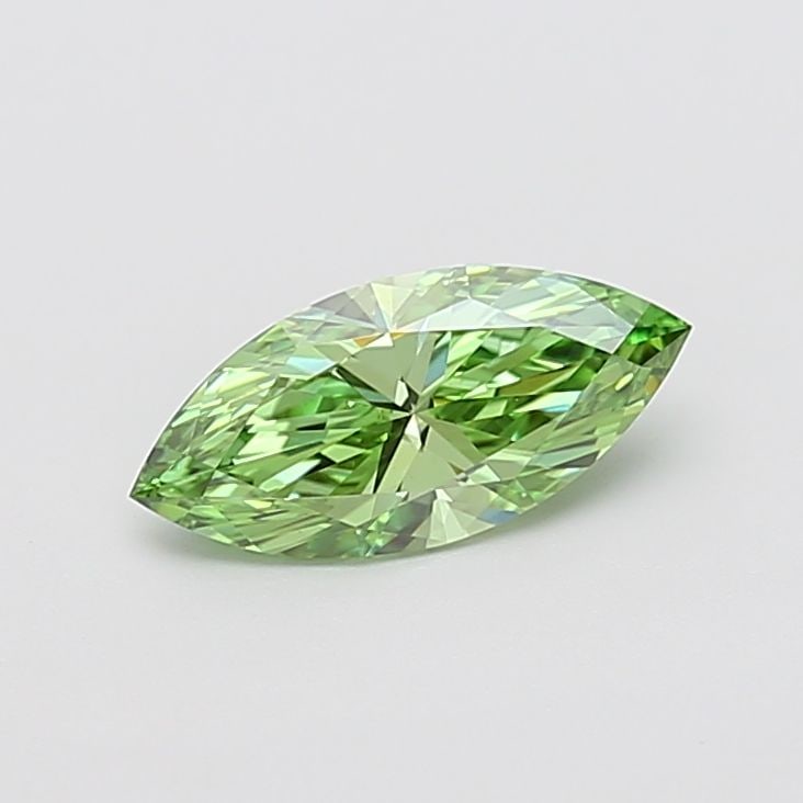 IGI Marquise 1.06ct Fancy Vivid Green VVS2 - Loose Lab Diamond: IGI Marquise 1.06ct Fancy Vivid Green VVS2 - Loose Lab Diamond Item Specifics: Source: This Is A Real Diamond Grown In A Lab Not Mined. Carat: 1.06 Cut: - Color: Fancy Vivid Green Clarity: VVS2 Polish