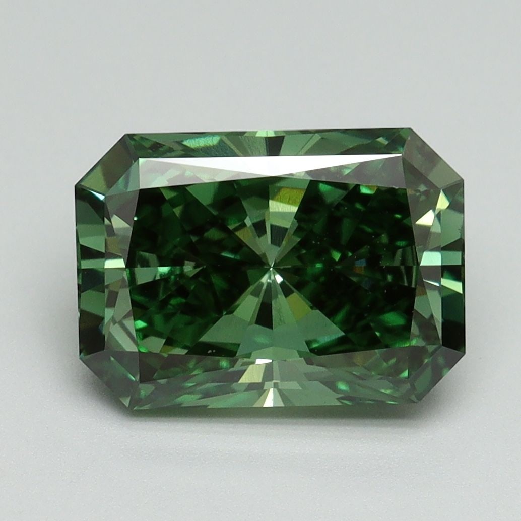 IGI Radiant 3.0ct Fancy Vivid Green VVS2 - Loose Lab Diamond: IGI Radiant 3.0ct Fancy Vivid Green VVS2 - Loose Lab Diamond Item Specifics: Source: This Is A Real Diamond Grown In A Lab Not Mined. Carat: 3.0 Cut: - Color: Fancy Vivid Green Clarity: VVS2 Polish: E