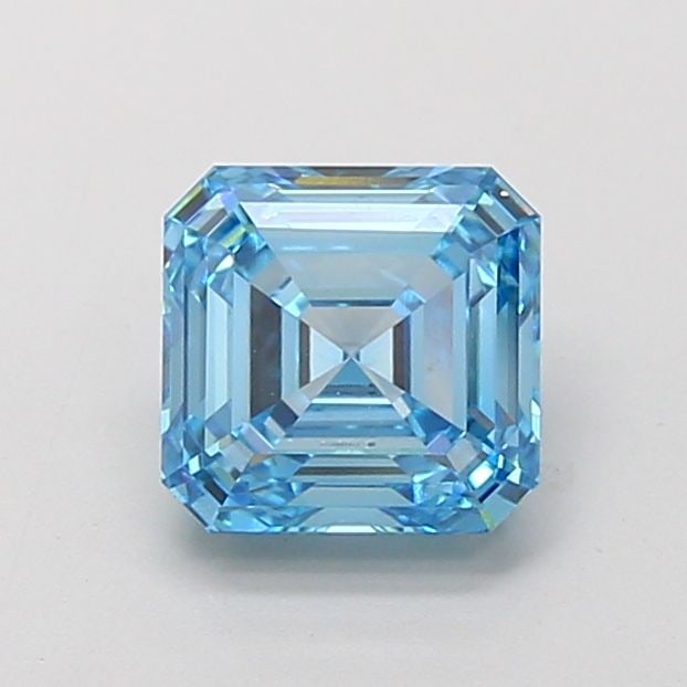 IGI Asscher 3.02ct Fancy Vivid Blue VVS2 - Loose Lab Diamond: IGI Asscher 3.02ct Fancy Vivid Blue VVS2 - Loose Lab Diamond Item Specifics: Source: This Is A Real Diamond Grown In A Lab Not Mined. Carat: 3.02 Cut: - Color: Fancy Vivid Blue Clarity: VVS2 Polish: E