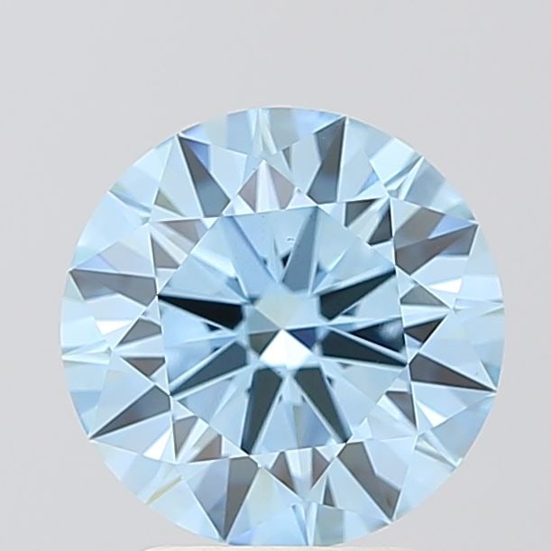 IGI Round 2.41ct Fancy Vivid Blue VVS2 - Ideal Loose Lab Diamond: IGI Round 2.41ct Fancy Vivid Blue VVS2 - Ideal Loose Lab Diamond Item Specifics: Source: This Is A Real Diamond Grown In A Lab Not Mined. Carat: 2.41 Cut: ID Color: Fancy Vivid Blue Clarity: VVS2 Poli
