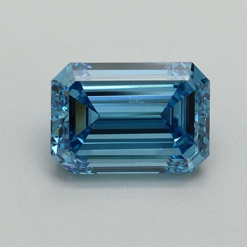IGI Emerald 1.28ct Fancy Vivid Blue VVS2 - Loose Lab Diamond: IGI Emerald 1.28ct Fancy Vivid Blue VVS2 - Loose Lab Diamond Item Specifics: Source: This Is A Real Diamond Grown In A Lab Not Mined. Carat: 1.28 Cut: - Color: Fancy Vivid Blue Clarity: VVS2 Polish: E