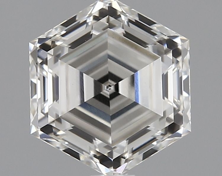 IGI Hexagonal 1.3ct F VVS2 - Loose Lab Diamond: IGI Hexagonal 1.3ct F VVS2 - Loose Lab Diamond Item Specifics: Source: This Is A Real Diamond Grown In A Lab Not Mined. Carat: 1.3 Cut: - Color: F Clarity: VVS2 Polish: EX Symmetry: EX Measurements: 7