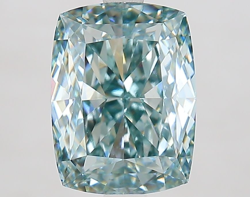 IGI Cushion Modified 3.6ct Fancy Intense Green VVS2 - Loose Lab Diamond: IGI Cushion Modified 3.6ct Fancy Intense Green VVS2 - Loose Lab Diamond Item Specifics: Source: This Is A Real Diamond Grown In A Lab Not Mined. Carat: 3.6 Cut: - Color: Fancy Intense Green Clarity: V