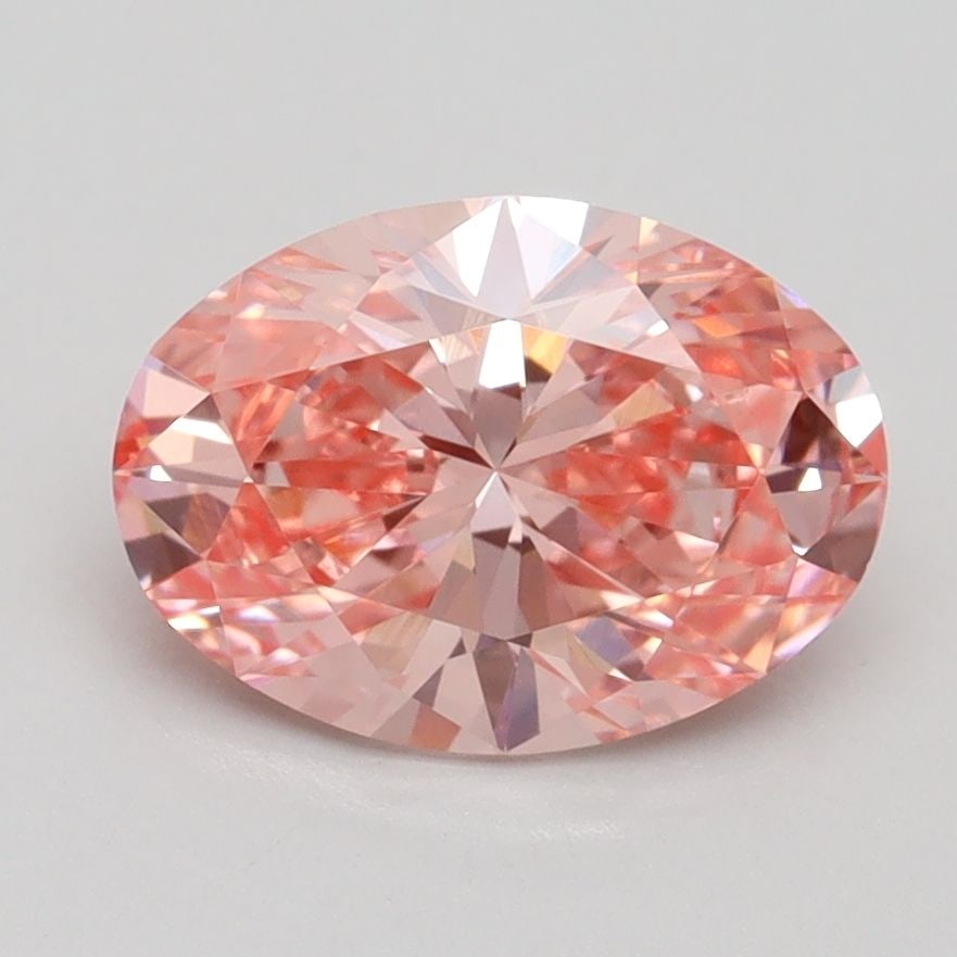 IGI Oval 1.8ct Fancy Vivid Pink VVS2 - Loose Lab Diamond: IGI Oval 1.8ct Fancy Vivid Pink VVS2 - Loose Lab Diamond Item Specifics: Source: This Is A Real Diamond Grown In A Lab Not Mined. Carat: 1.8 Cut: - Color: Fancy Vivid Pink Clarity: VVS2 Polish: EX Sym