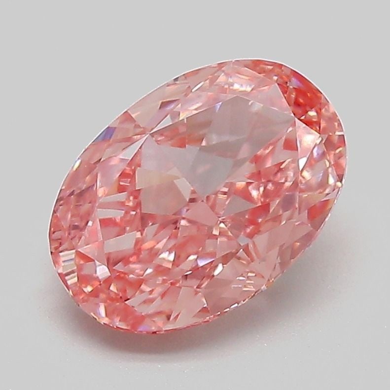 IGI Oval 2.06ct Fancy Vivid Pink VVS2 - Loose Lab Diamond: IGI Oval 2.06ct Fancy Vivid Pink VVS2 - Loose Lab Diamond Item Specifics: Source: This Is A Real Diamond Grown In A Lab Not Mined. Carat: 2.06 Cut: - Color: Fancy Vivid Pink Clarity: VVS2 Polish: VG S