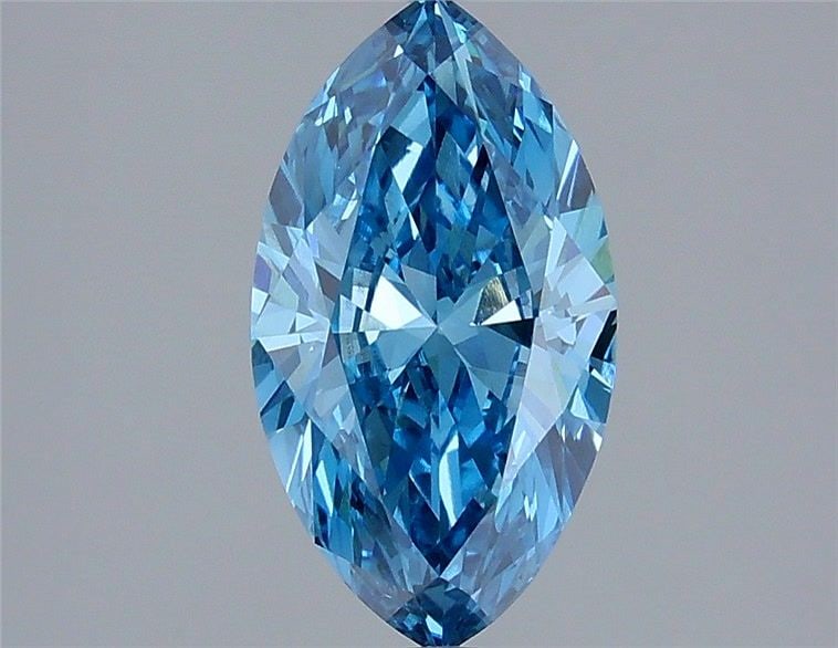 IGI Marquise 1.73ct Fancy Vivid Blue VVS2 - Loose Lab Diamond: IGI Marquise 1.73ct Fancy Vivid Blue VVS2 - Loose Lab Diamond Item Specifics: Source: This Is A Real Diamond Grown In A Lab Not Mined. Carat: 1.73 Cut: - Color: Fancy Vivid Blue Clarity: VVS2 Polish: 